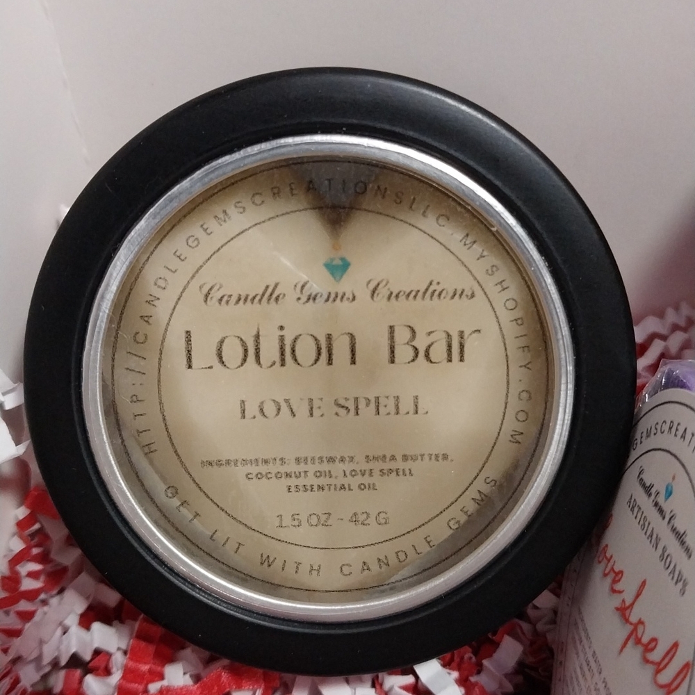 Candle Gems Creations Lotion Bar - Love Spell